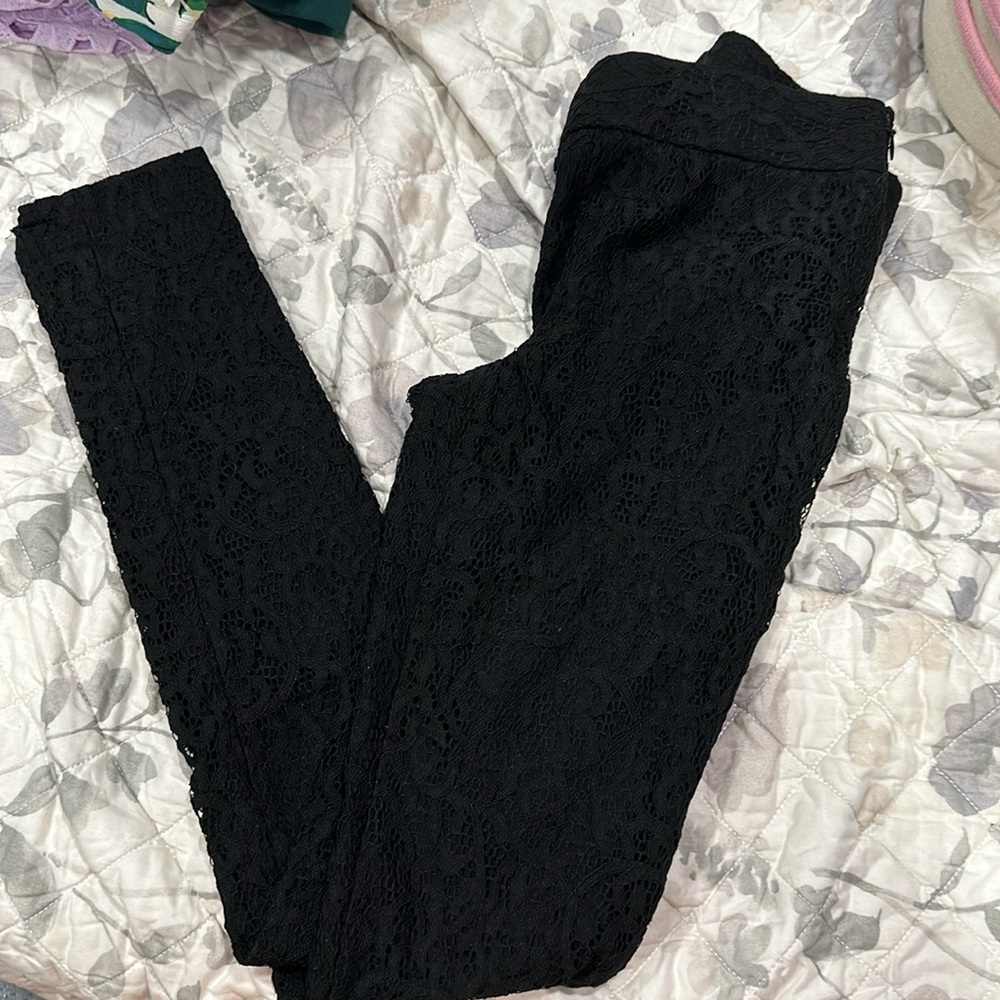EXPRESS Lacy skinny pants